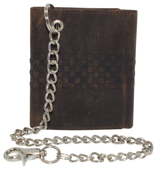 Biker Wallet Chain Wallet Leather Wallet With Chain Leather -  Canada