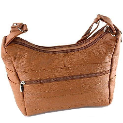NWT ASHWOOD Leather Crossbody Brown Shoulder Bag Women’s Purse Adjustable  Strap