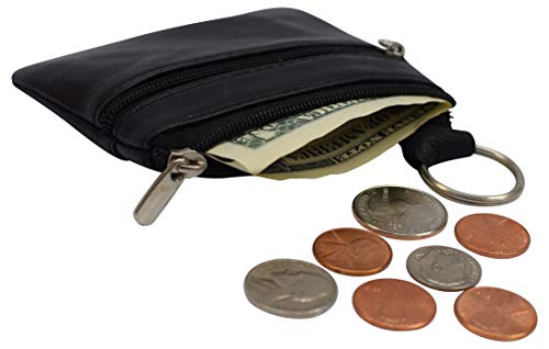 Women's Genuine Leather Coin Purse Mini Pouch Change Wallet with