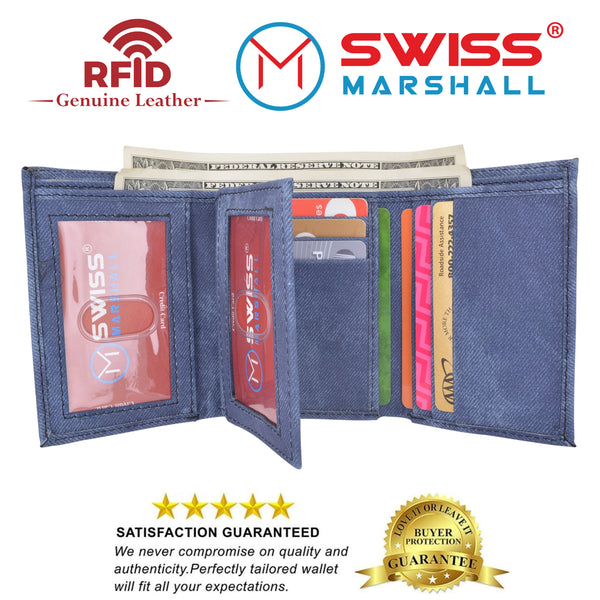 Wallet leather with RFID NFC scan protection TÜV tested - Friedrich23 –  Frilewa