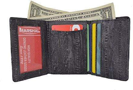 Mens RFID Blocking Leather Wallet Credit Card ID Holder Zipper Purse  Waterproof