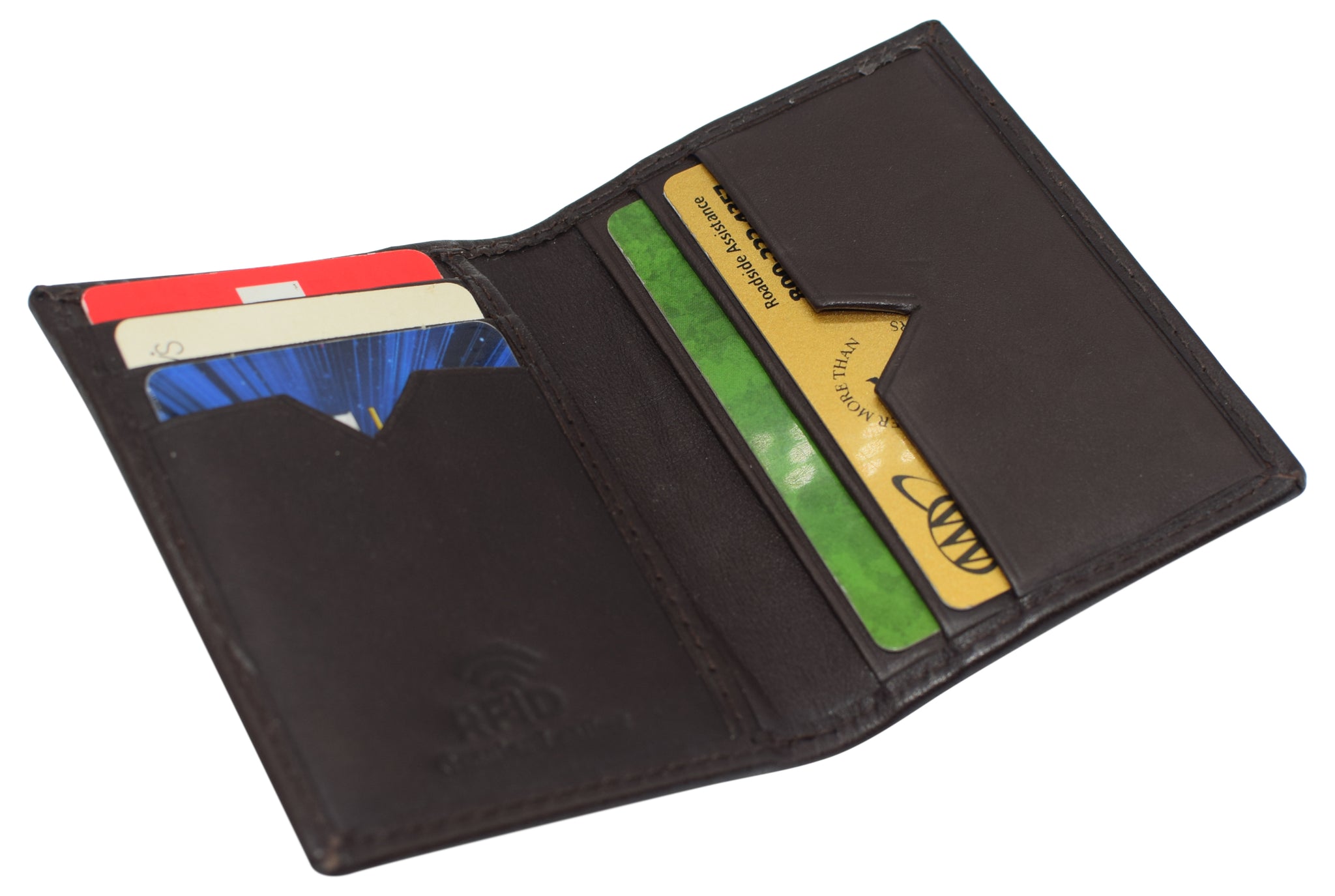 Slim Minimalist RFID Blocking Bifold Credit Card Holder Wallet for Men Women