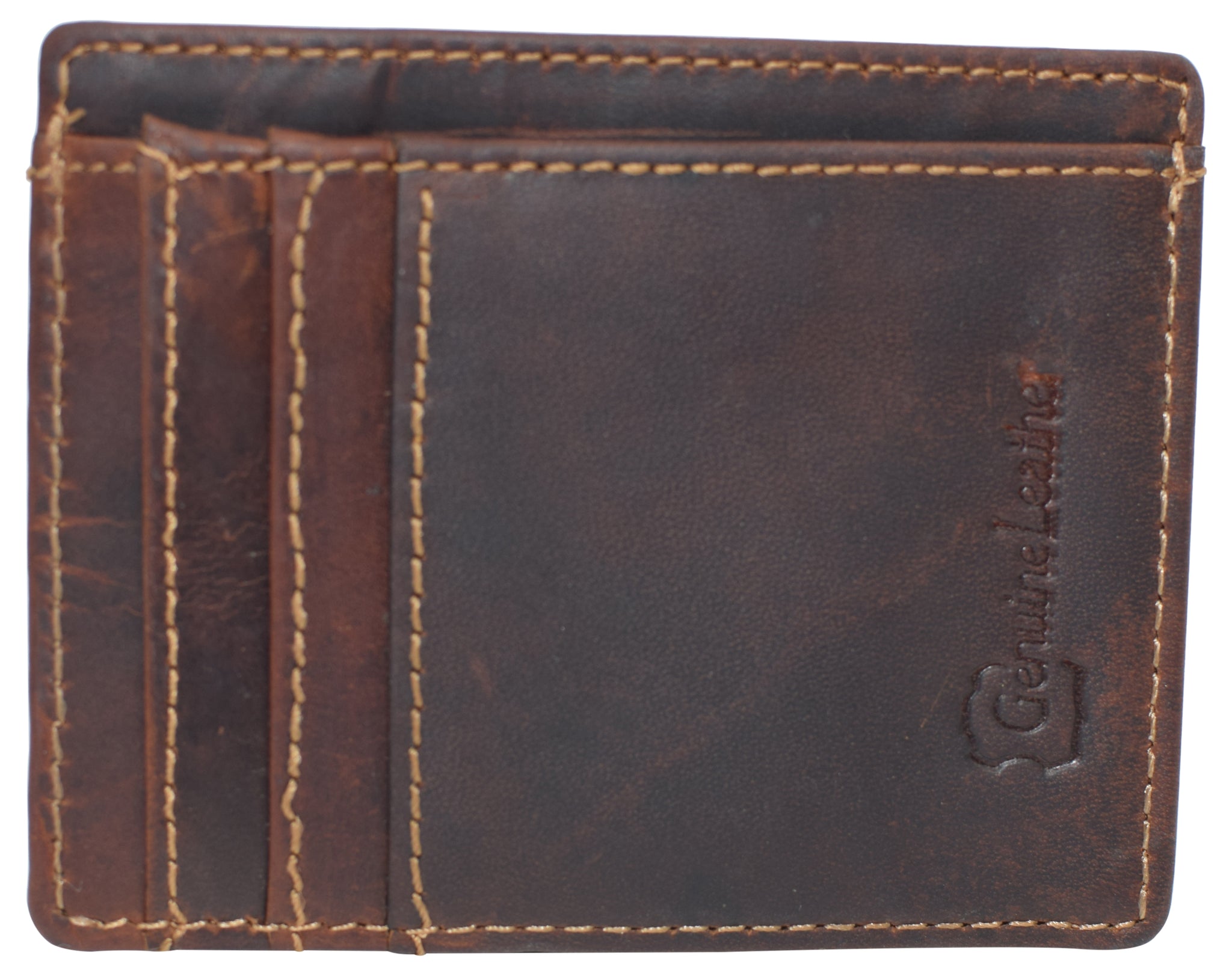 Slim Minimalist Bifold Wallet for Men & Women with RFID