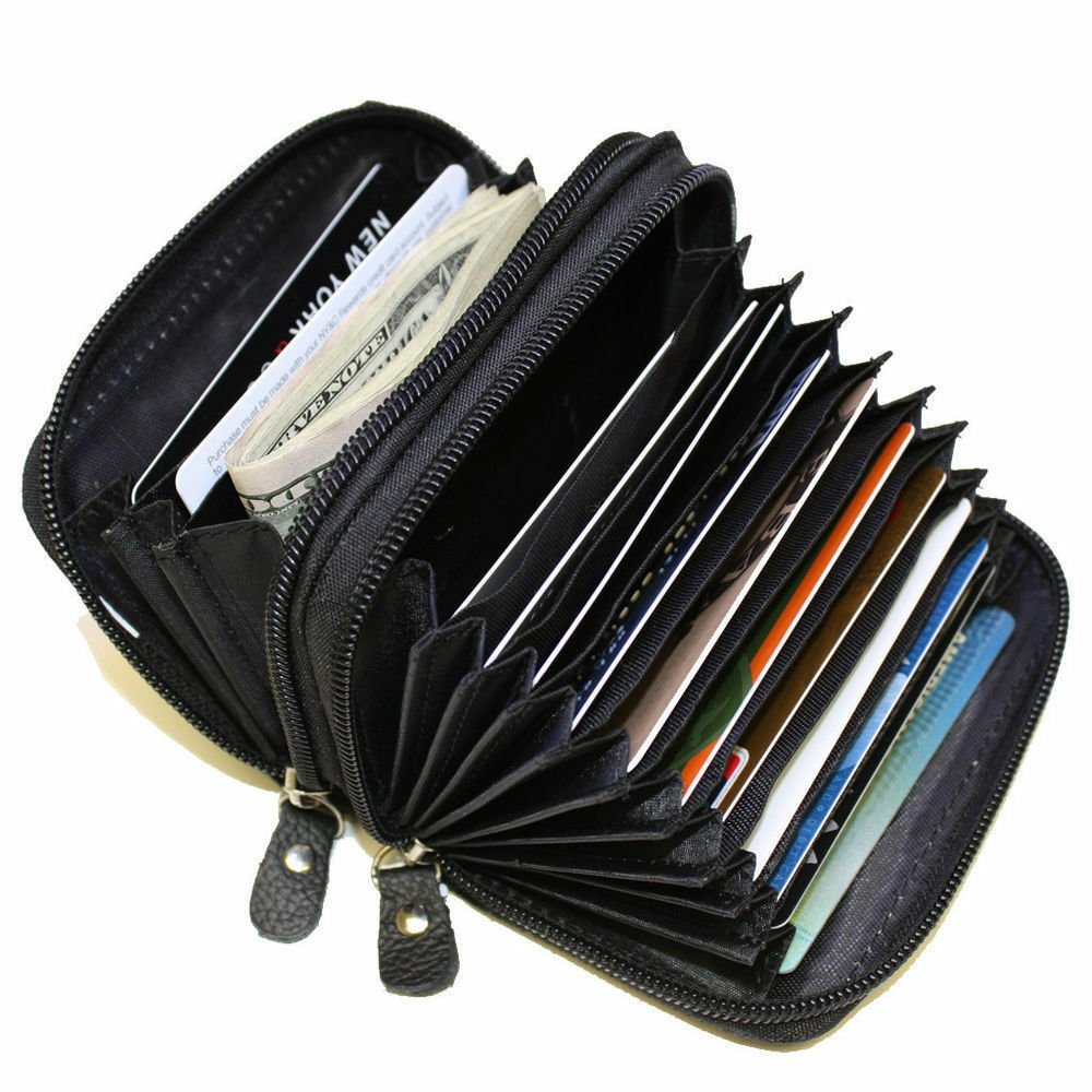 zipped credit card holder