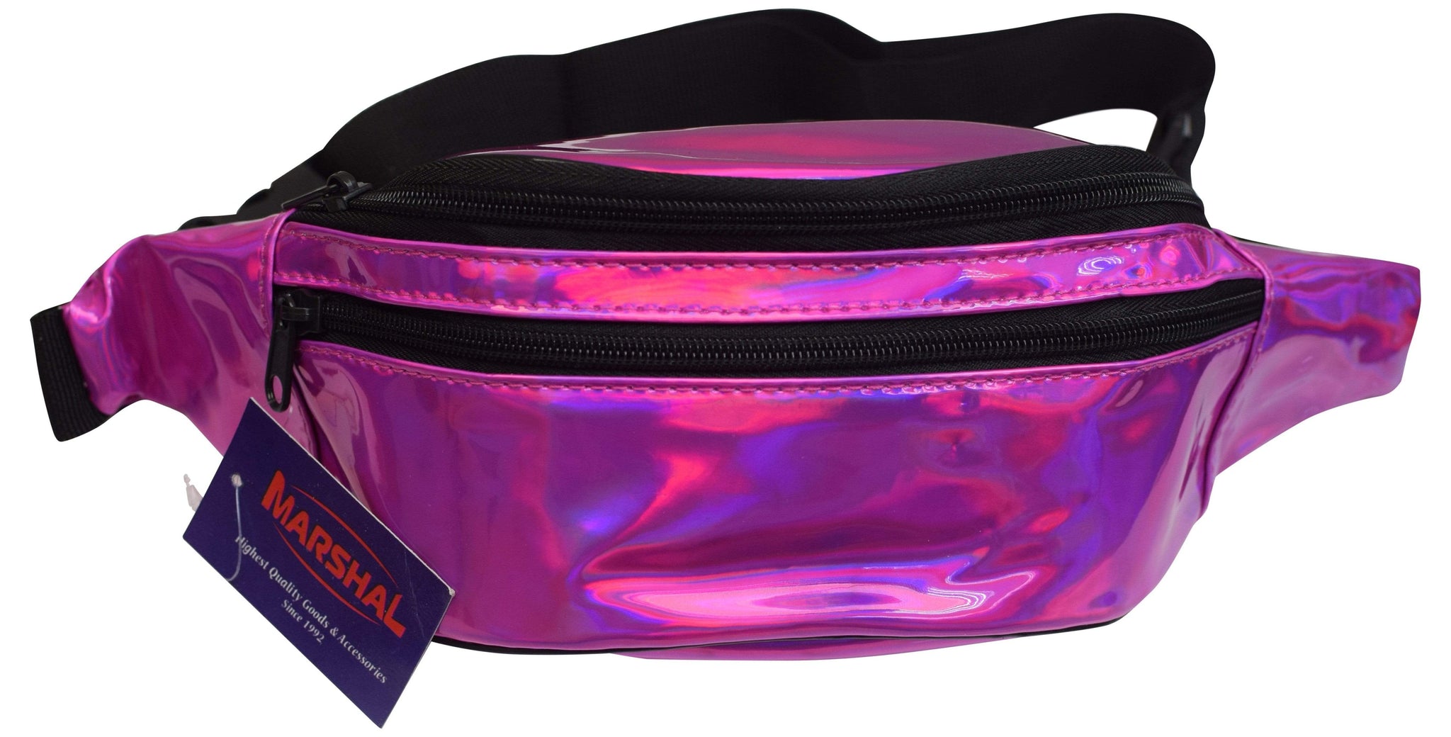 Shiny Neon Fanny Waist Bag Best for Festival, Rave, Fashion Pack Bum Bag  Travel Pursemen (Pink)