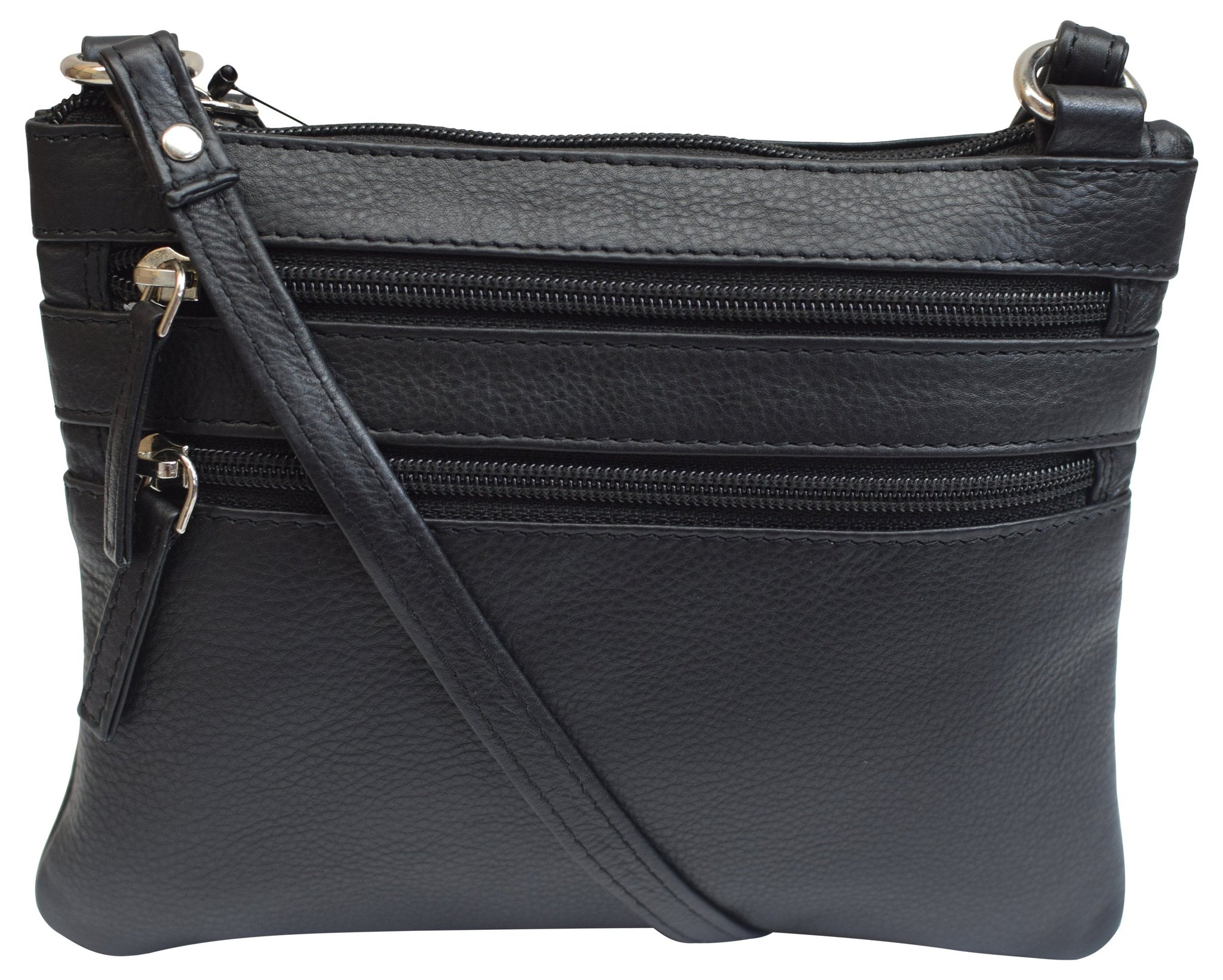 Gray Colour Leather Handbag Womens Shoulder Bag Side Bag 
