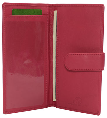  Checkbook Covers for Personal Duplicate Checks, Genuine Leather  Checkbooks Register Cover Holder Wallets for Women & Men (Red) : Clothing,  Shoes & Jewelry
