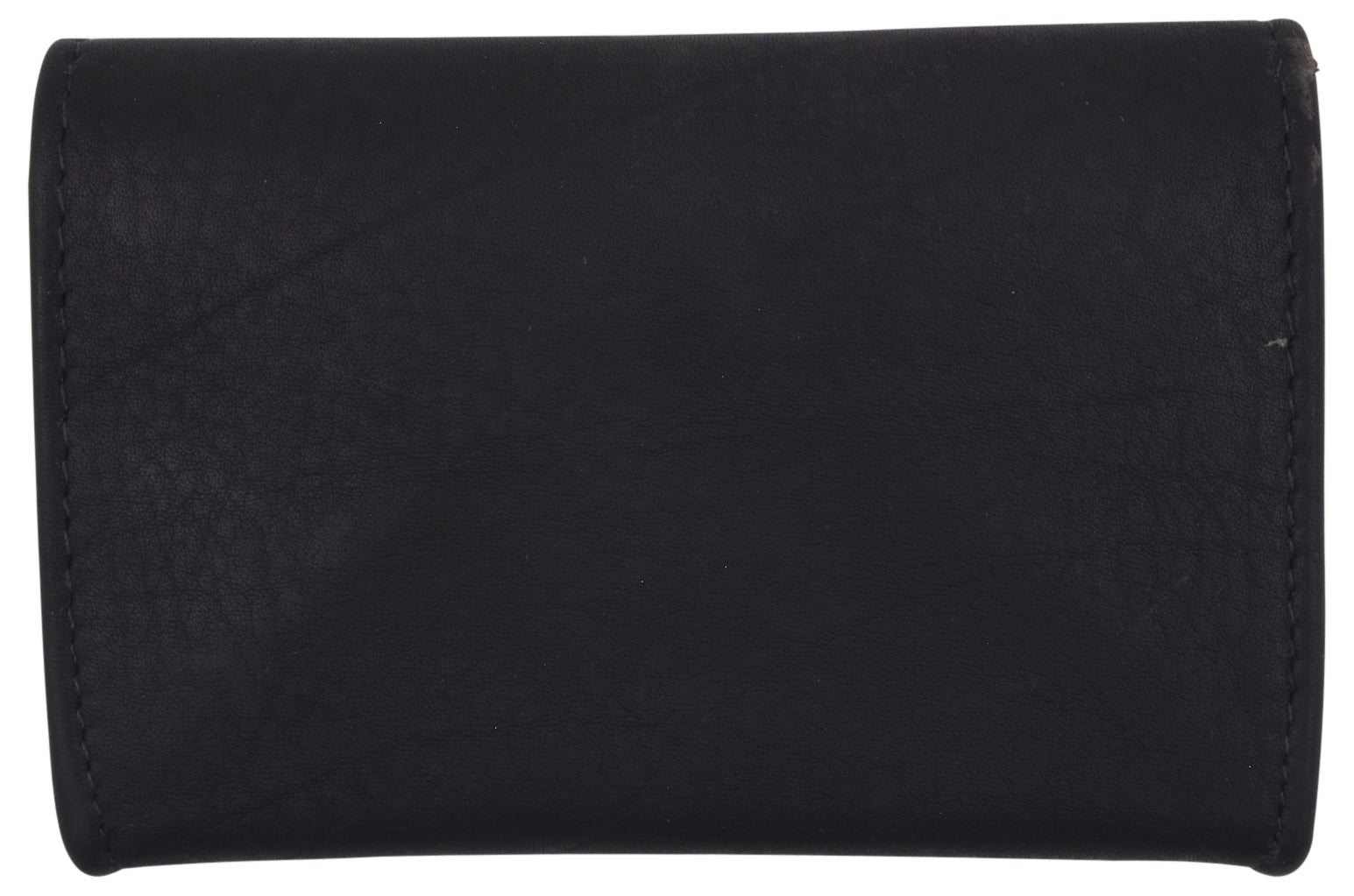 Ladies wallet in XL, genuine leather, black, with wax coating, ha-118 |  Jahn Lederwaren