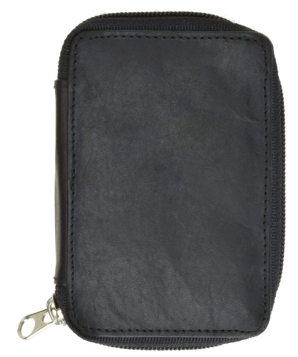 marshal-black-genuine-leather-key-chain-holder-coin-pocket-412-cf-c-c ...