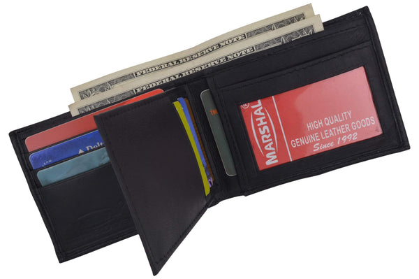 marshal-black-leather-bifold-removable-middle-flap-id-card-holder ...