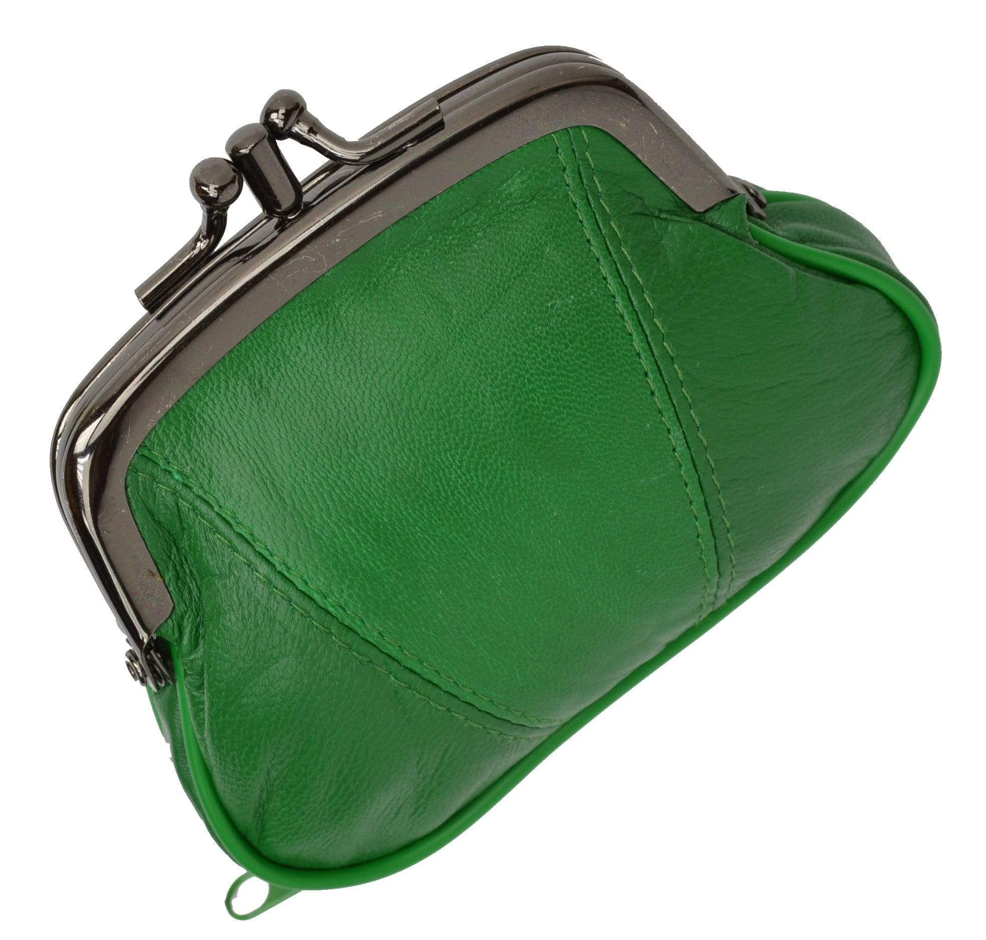 HE CHOOSES D050 Three-Dimensional Square Mesh Coin Purse Storage Bag, Size  S - Blackish Green