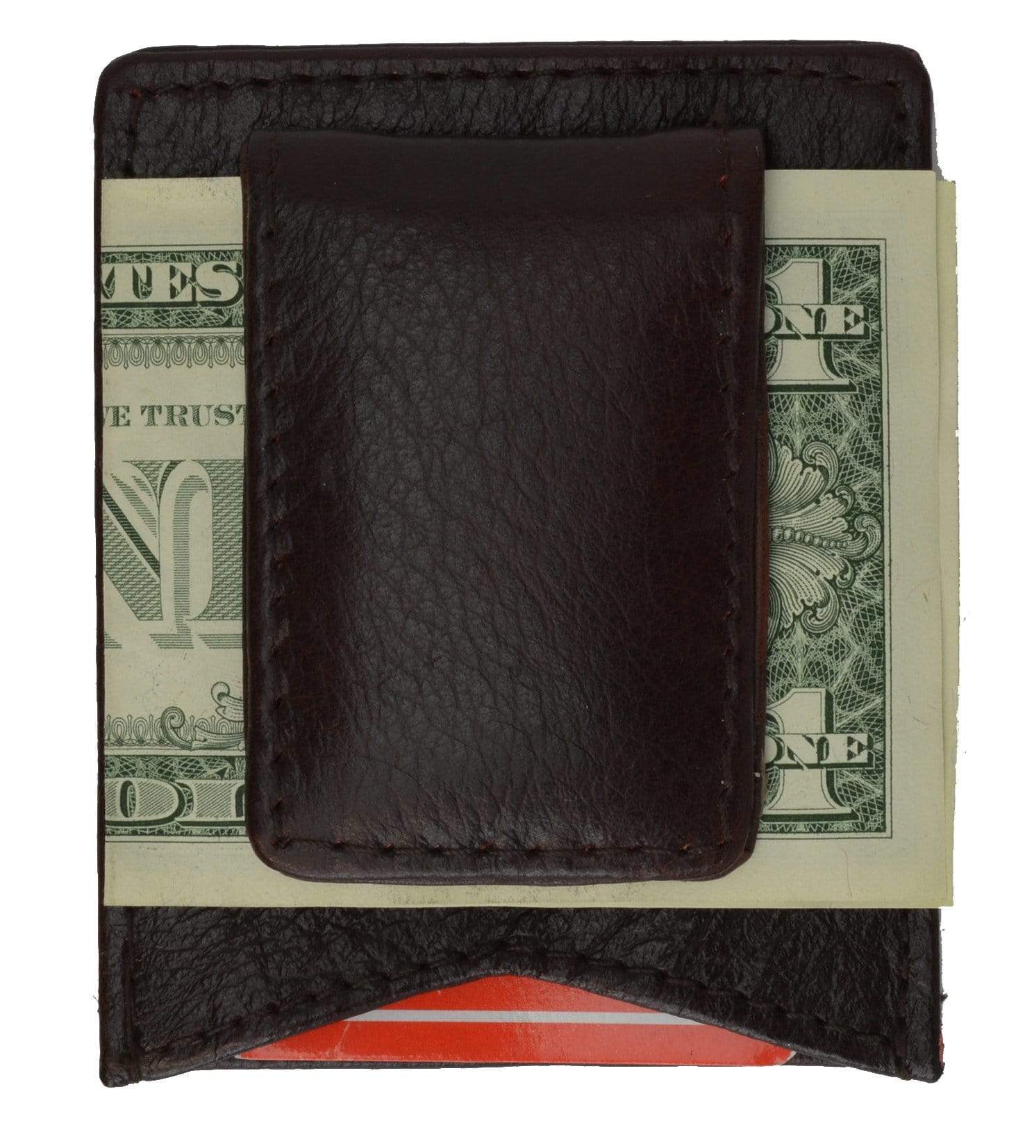 Beautiful Black Leather Money Clip Wallet