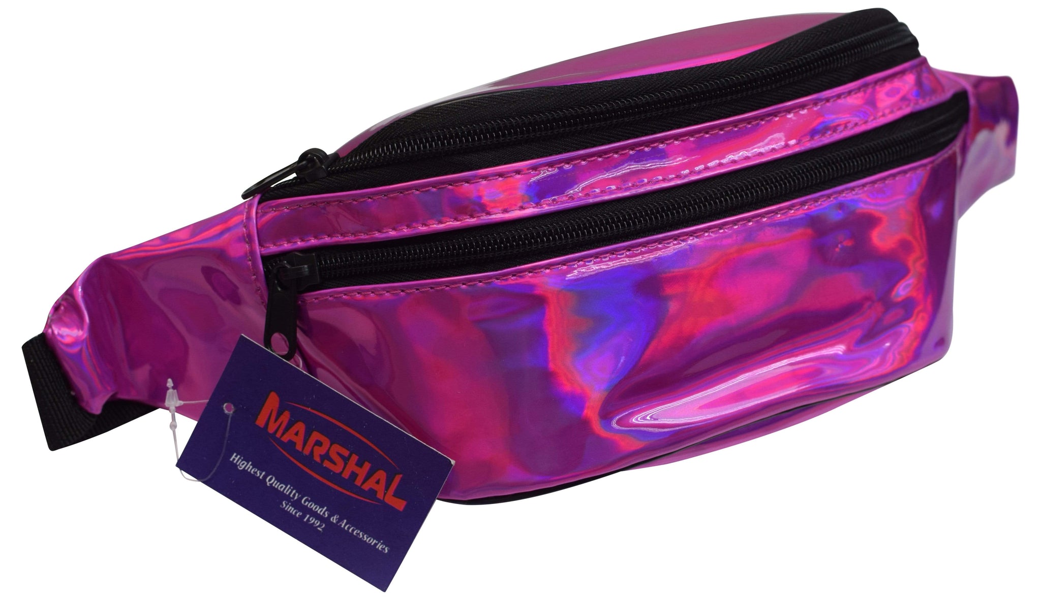 Shiny Neon Fanny Waist Bag Best for Festival, Rave, Fashion Pack Bum Bag  Travel Pursemen (Rainbow)