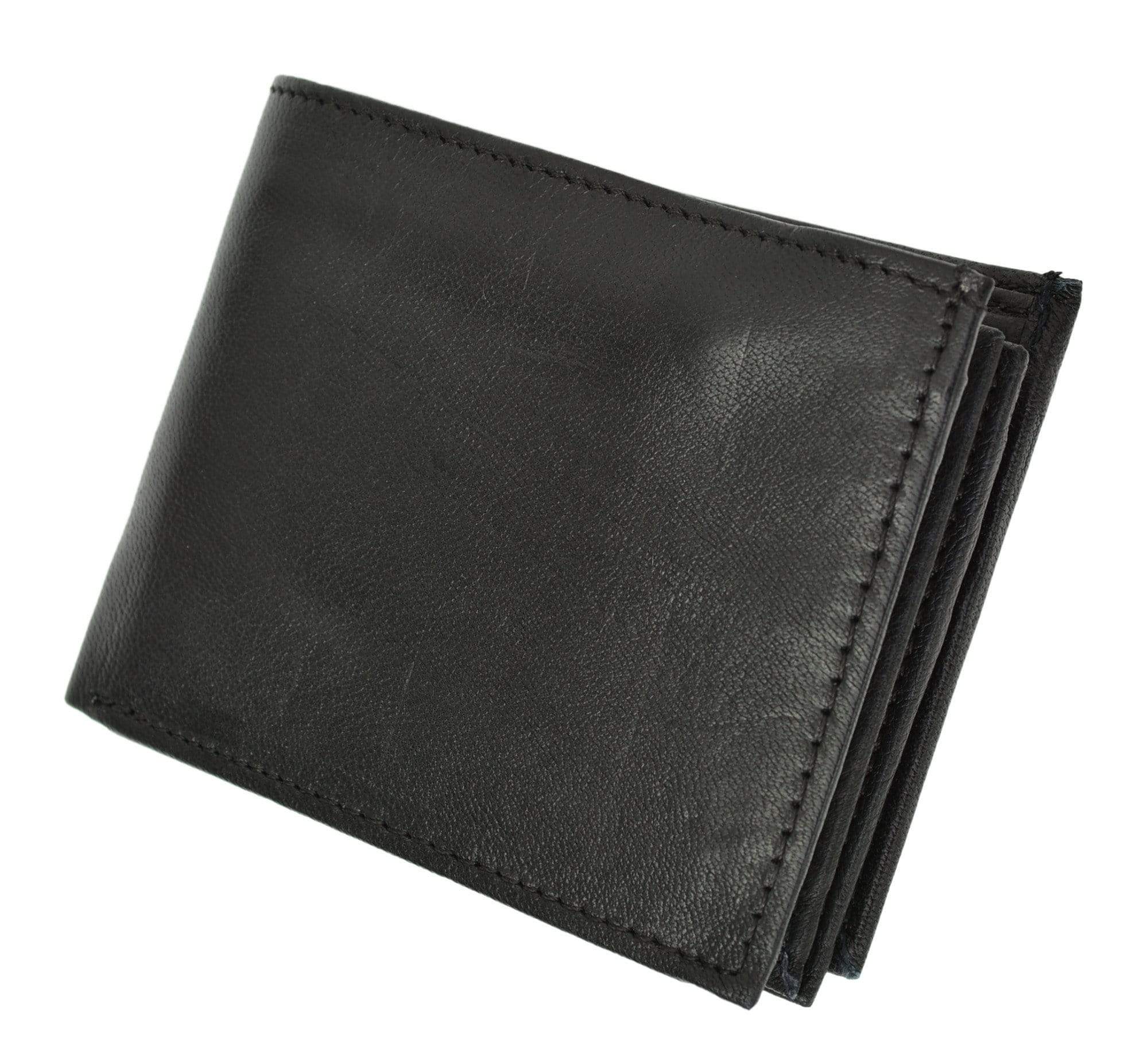 Premium Stripe Leather Bi-fold Men Wallet – Yard of Deals