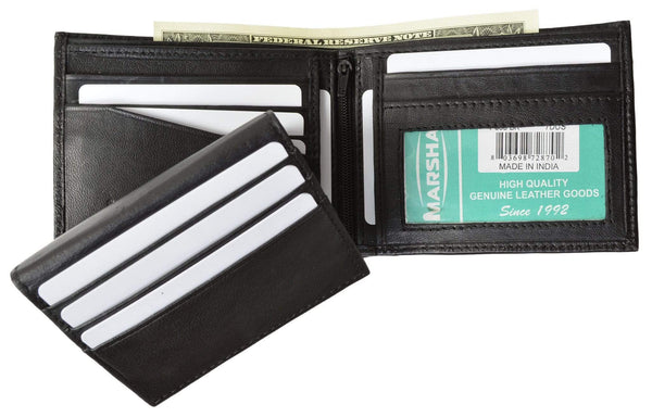 marshal-black-men-s-leather-bifold-wallet-removable-flip-up-id-window-p ...