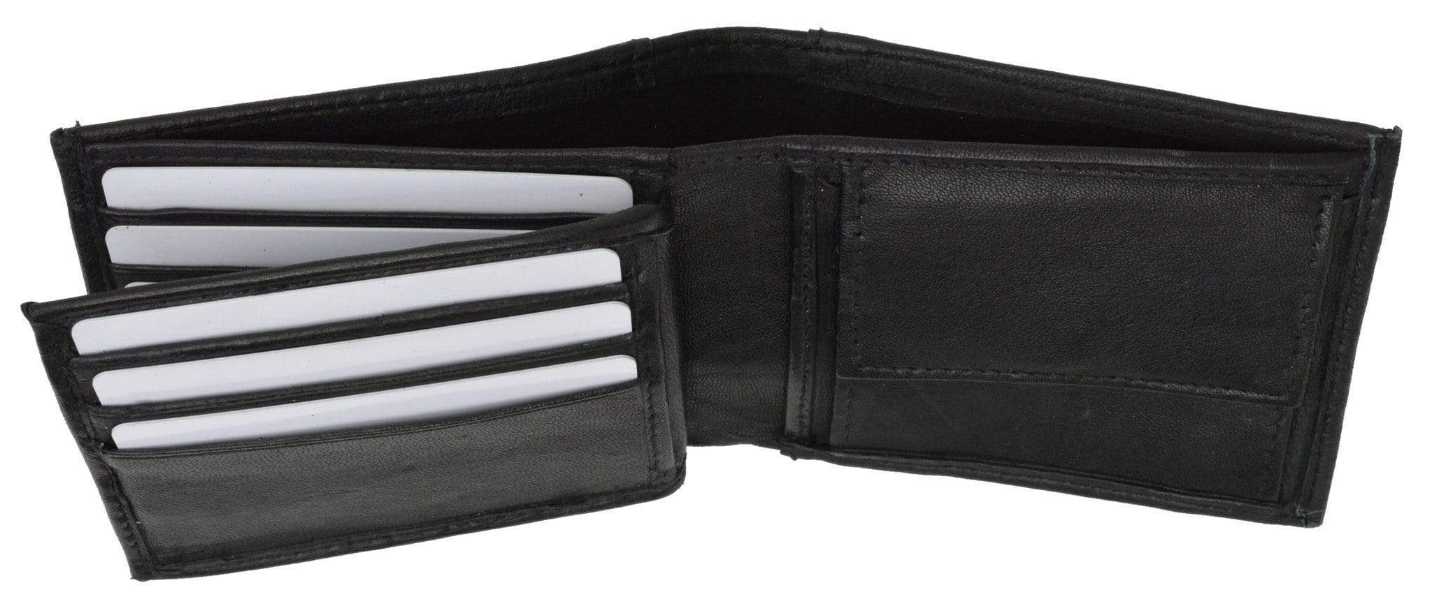 Marshal Men's Premium Leather Bifold Wallet