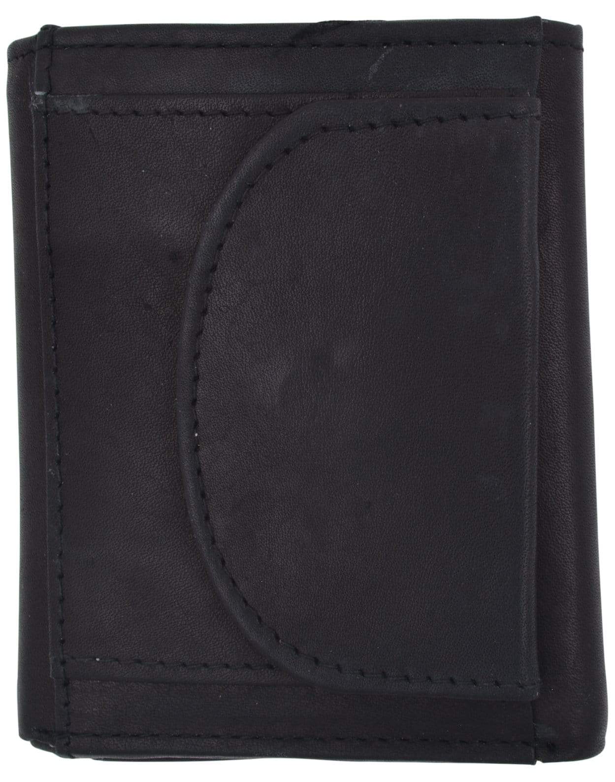 BAYDERİ Genuine Leather Handy Black Men's Wallet With Coin Holder