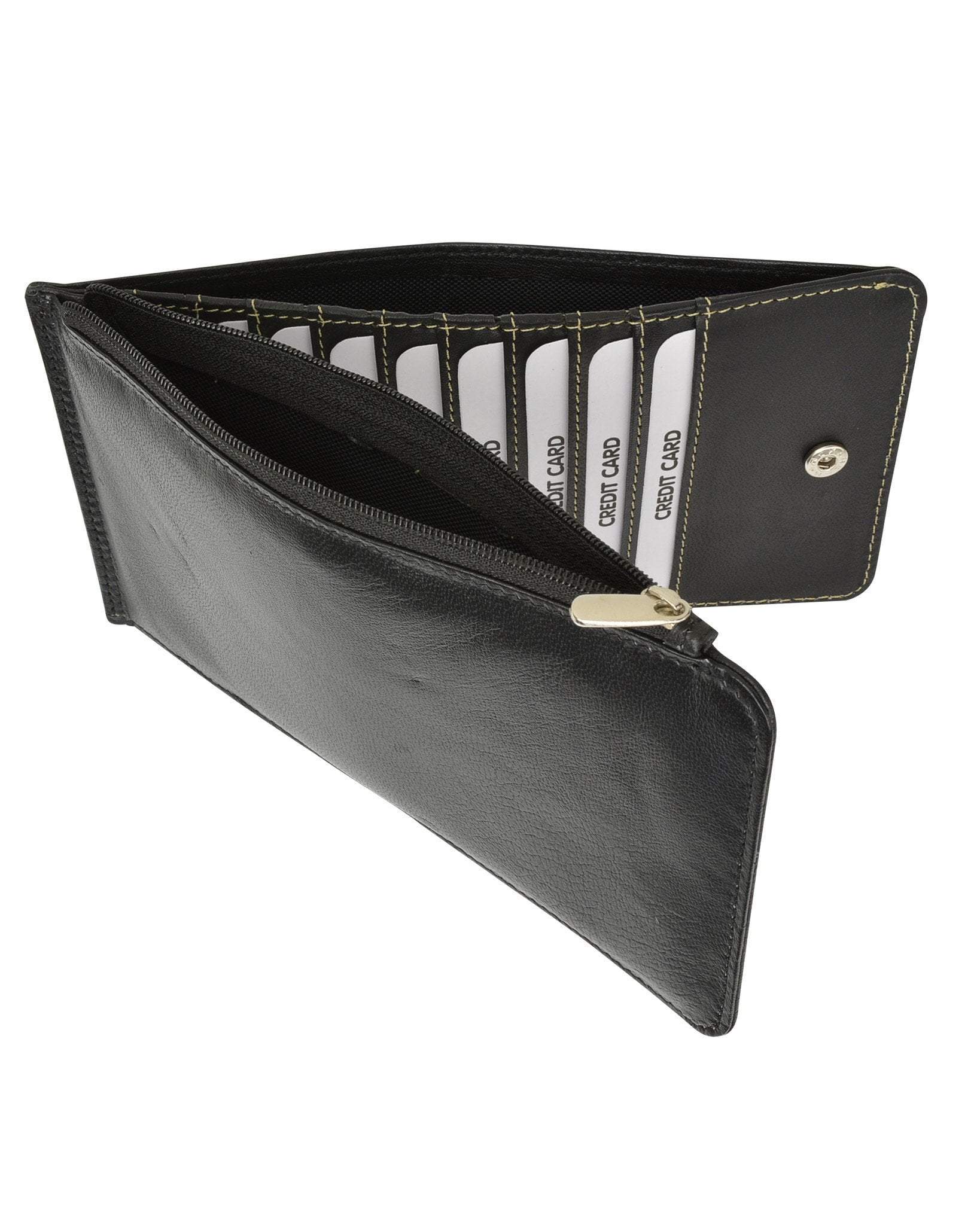 CONTACT'S Genuine Leather Clutch Bag Men Wallet with Airtag Case Vintage  Zipper Wallets Card Holder Male Purse Large Capacity
