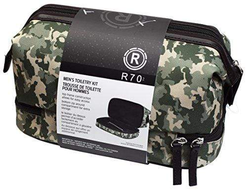 Men's Waterproof Camo Toiletry Bag Grooming & Shaving Travel Kit Case-menswallet