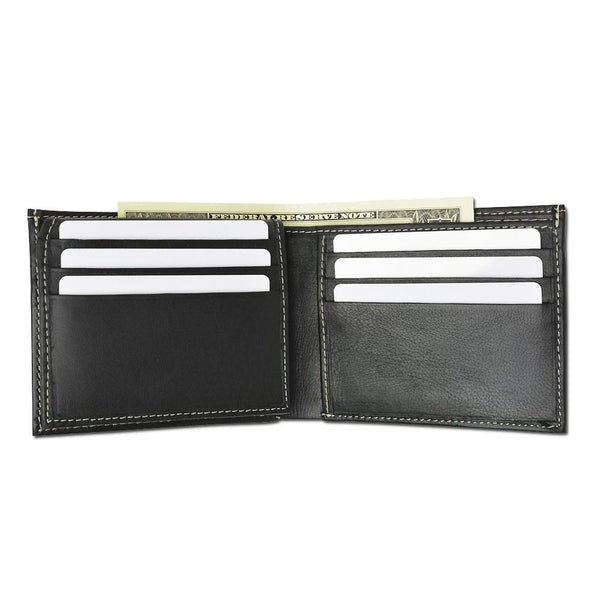 marshal-premium-soft-leather-flap-up-id-card-holder-bifold-mens-black ...