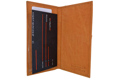 WS823BR WESTERN CHECKBOOK BI FOLD WALLET or MEN'S WALLET GENUINE